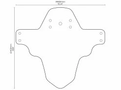 All-mountain-style AMS Garde Boue Avant Bear Mud Guard -Composants VTT Soldes Magasin ams garde boue avant bear mud guard 3