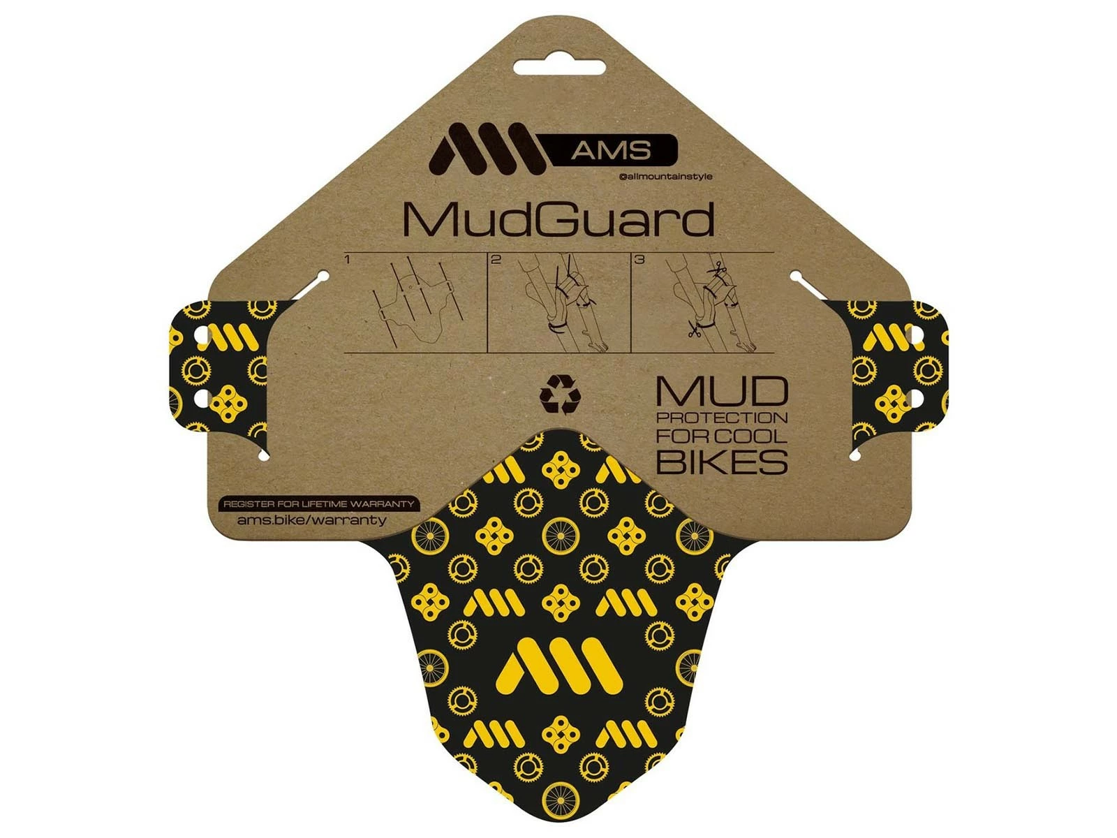 All-mountain-style AMS Garde Boue Avant Couture Mud Guard 3 All-mountain-style AMS Garde Boue Avant Couture Mud Guard