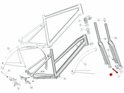 BMC Axe Traversant N°9 257, Alpenchallenge AL MY22 - 30002031