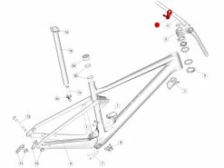 BMC Levier De Tige Télescopique RAD - 301768