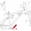 BMC Protège Tube Diagonal URS - 302089 -Composants VTT Soldes Magasin bmc protege tube diagonal urs 302089