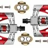 CRANKBROTHERS Paire De Pédales Mallet 3 Rouge 1 CRANKBROTHERS Paire De Pédales Mallet 3 Rouge -Composants VTT Soldes Magasin crankbrothers paire de pedales mallet 3 rouge