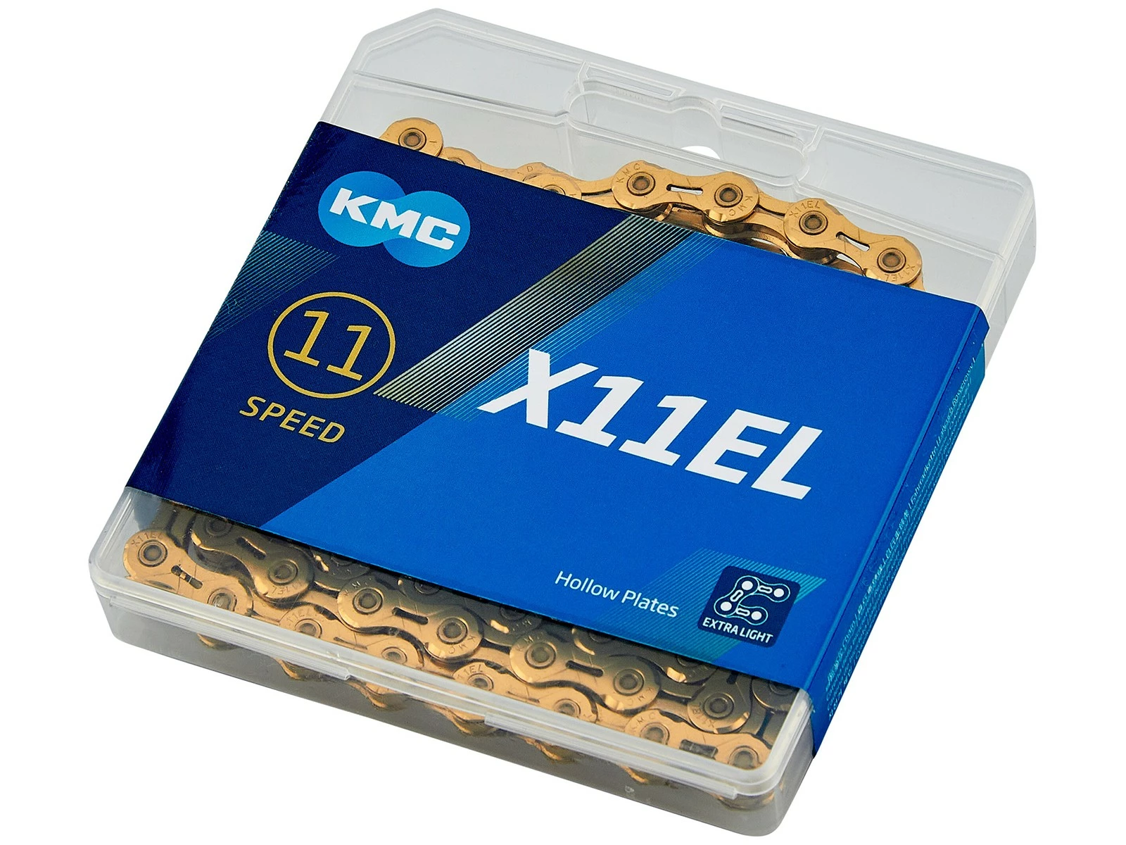 KMC Chain KMC Chaîne 11v X11 EL 118 Maillons Or 3 KMC Chain KMC Chaîne 11v X11 EL 118 Maillons Or