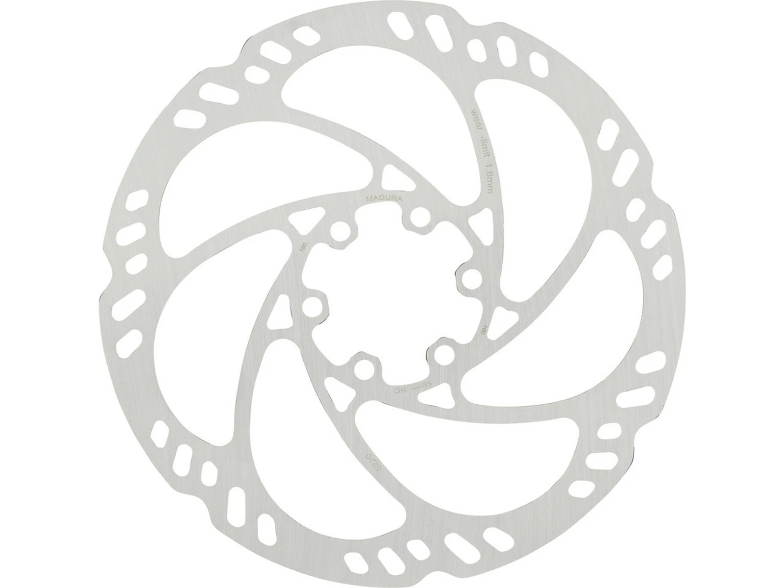 MAGURA Disque Storm HC 6 Trous 160mm 180mm 203mm 3 MAGURA Disque Storm HC 6 Trous 160mm 180mm 203mm