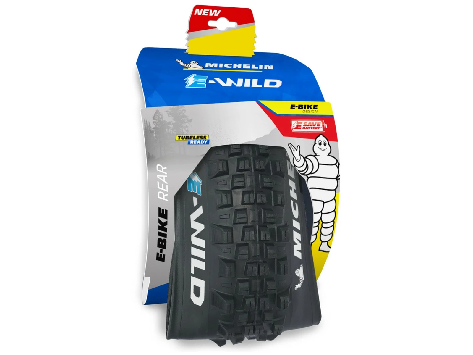 MICHELIN E-Wild Rear Pneu Souple - 29 X 2,6 Pouces 7 MICHELIN E-Wild Rear Pneu Souple - 29 X 2,6 Pouces – Image 5