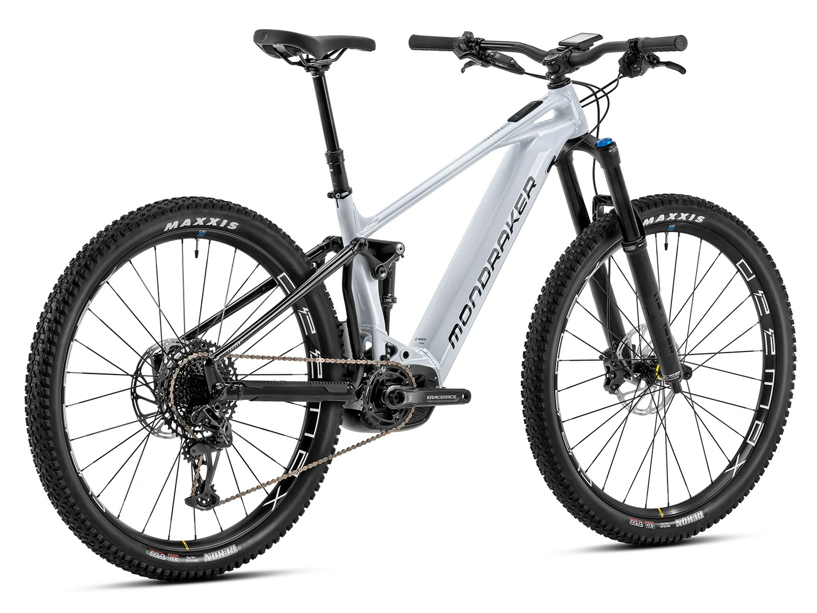 MONDRAKER Chaser R VTTAE White Black 2023 5 MONDRAKER Chaser R VTTAE White Black 2023 – Image 3
