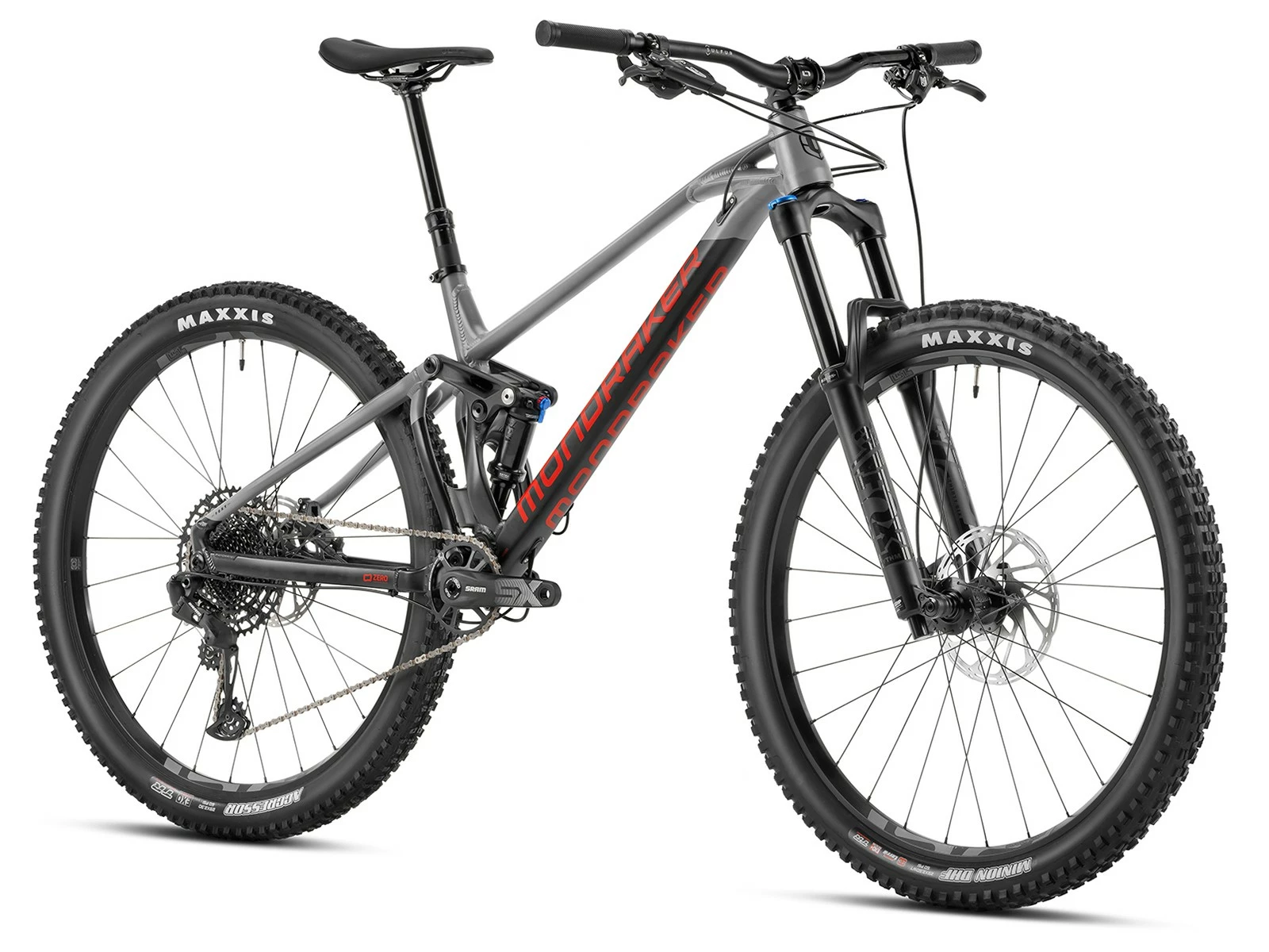 MONDRAKER Foxy VTT All-Mountain Black Gray Red 2023 5 MONDRAKER Foxy VTT All-Mountain Black Gray Red 2023 – Image 3