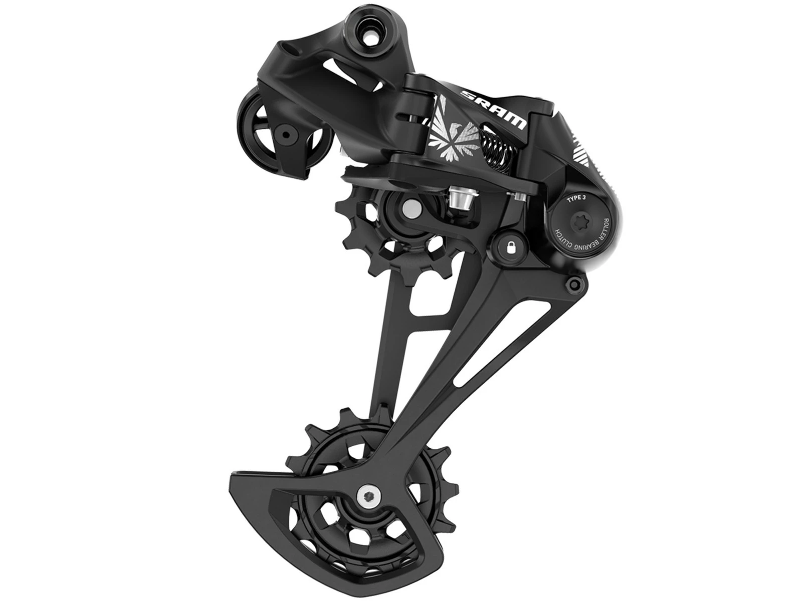 SRAM Dérailleur Arrière NX Eagle 12 Vitesses RD-NX-1-B1 3 SRAM Dérailleur Arrière NX Eagle 12 Vitesses RD-NX-1-B1