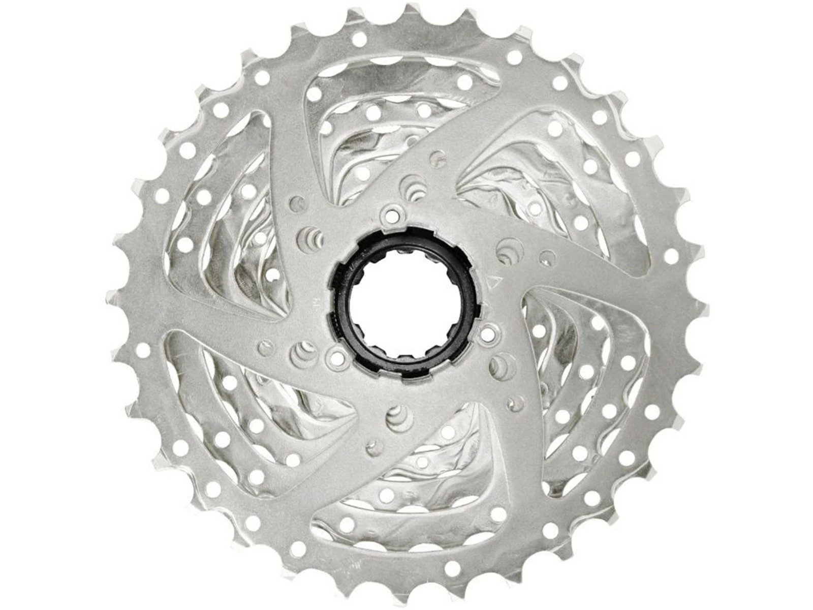 SUNRACE Cassette Shimano/Sram M66 8v 11-34 Argent 4 SUNRACE Cassette Shimano/Sram M66 8v 11-34 Argent – Image 2