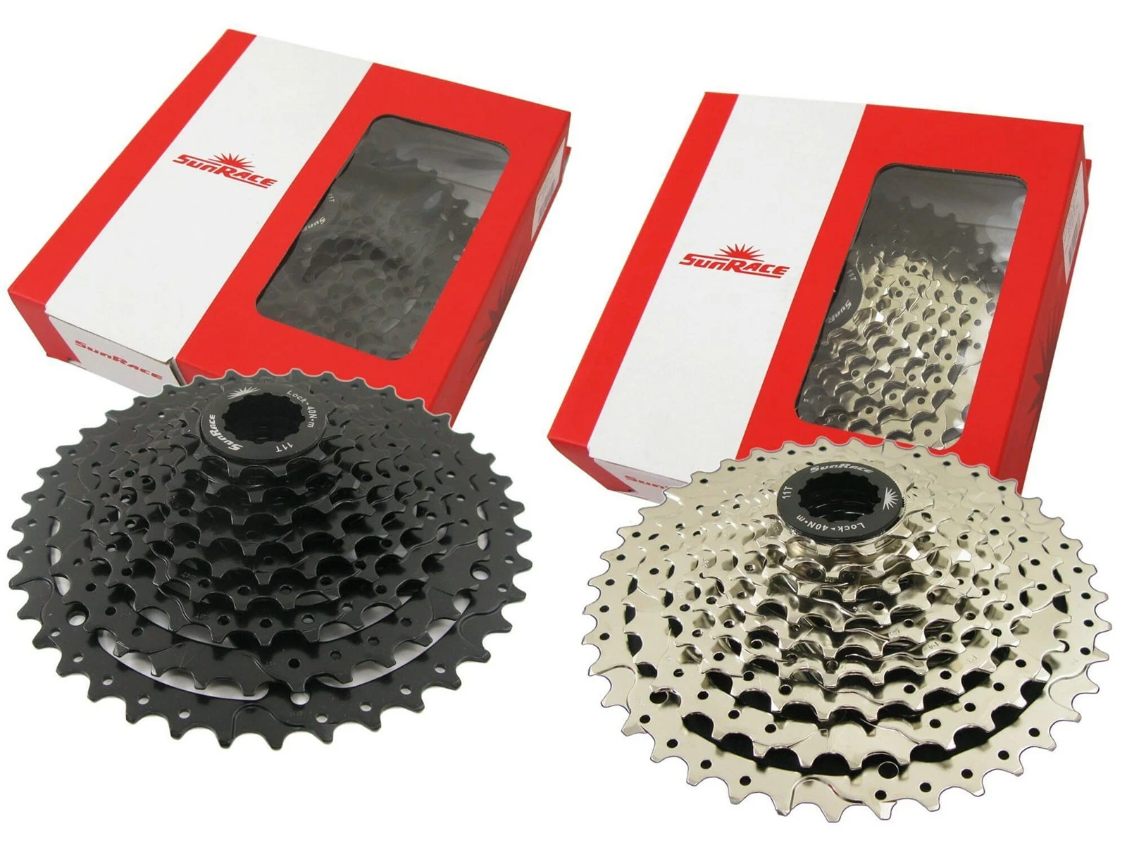 SUNRACE CSM980 9AX Cassette 9 Vitesses 11-40 Dents Black - Silver 4 SUNRACE CSM980 9AX Cassette 9 Vitesses 11-40 Dents Black - Silver – Image 2