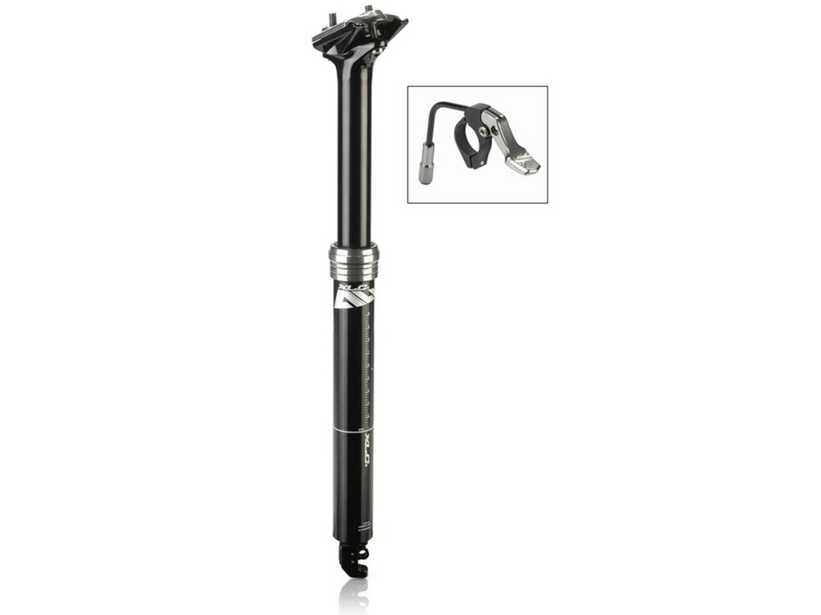 XLC SP-T11 Tige De Selle Télescopique 80mm ⌀30,9mm 32,8cm 3 XLC SP-T11 Tige De Selle Télescopique 80mm ⌀30,9mm 32,8cm